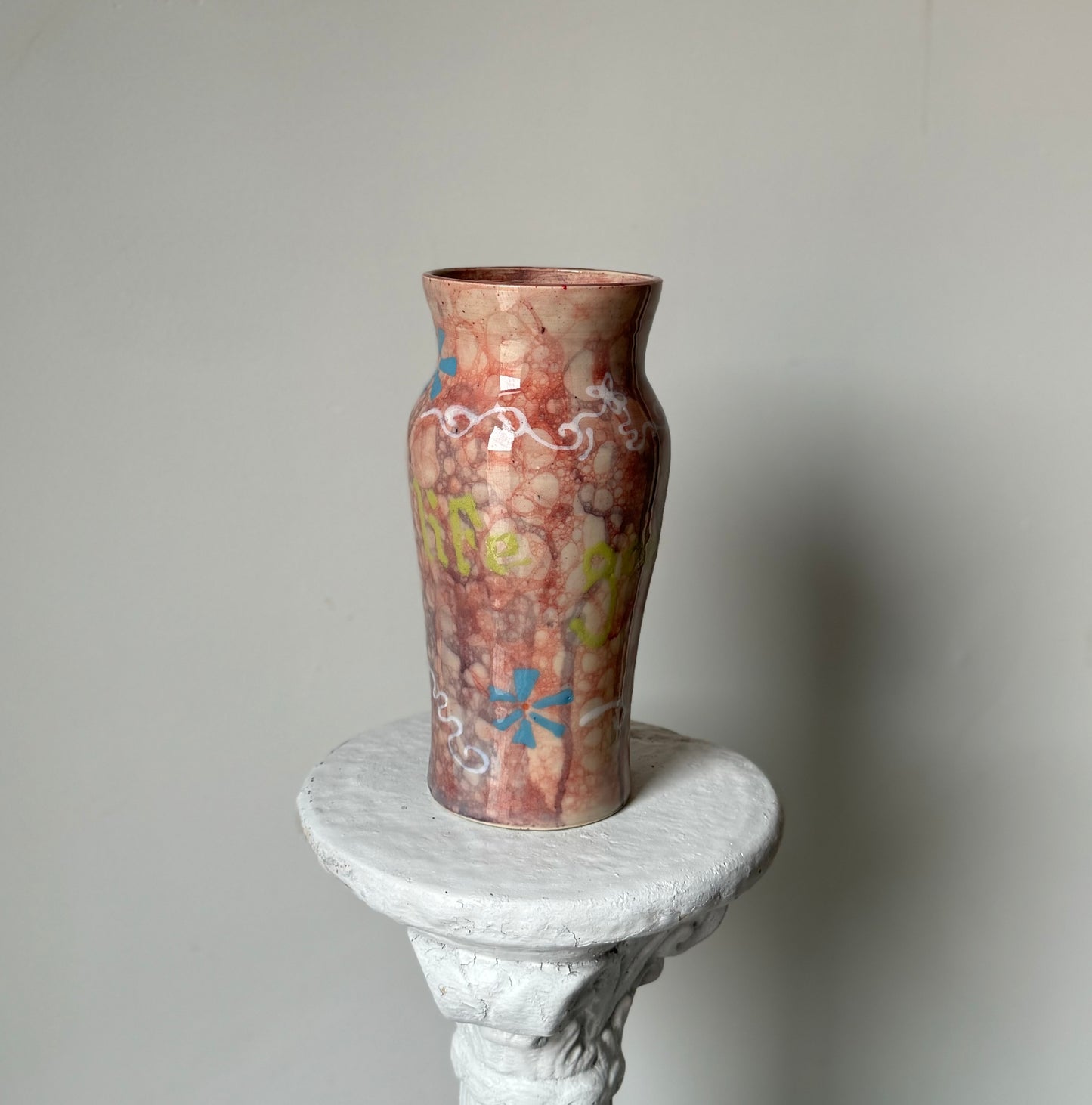 Life goes on Vase
