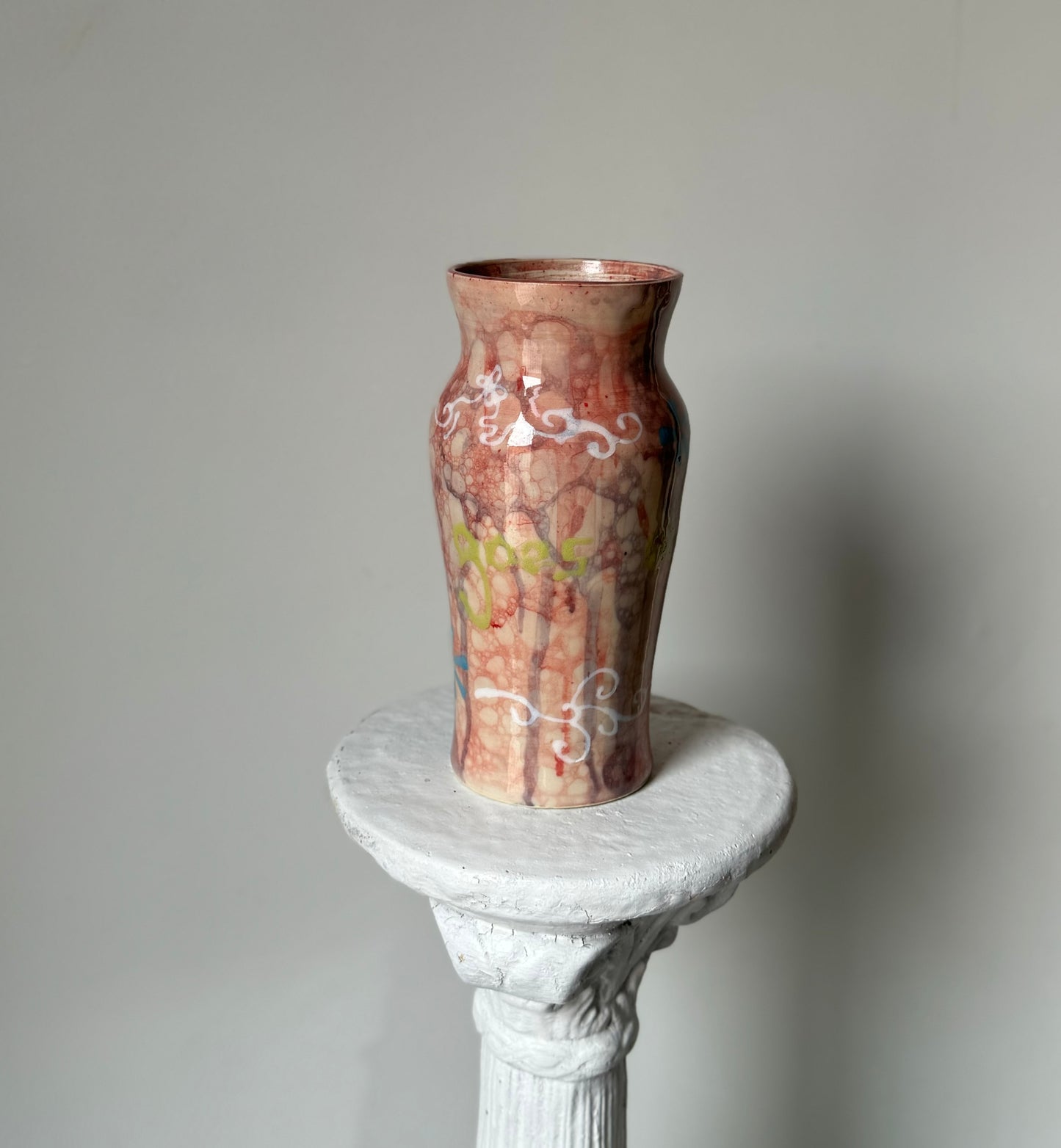 Life goes on Vase