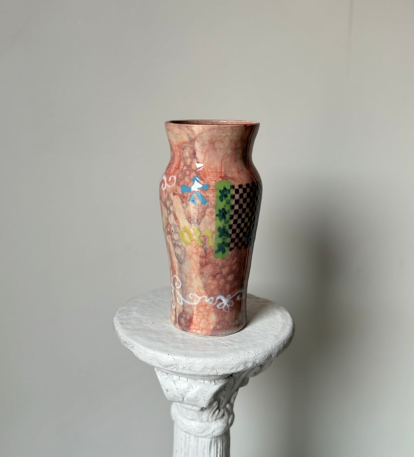 Life goes on Vase