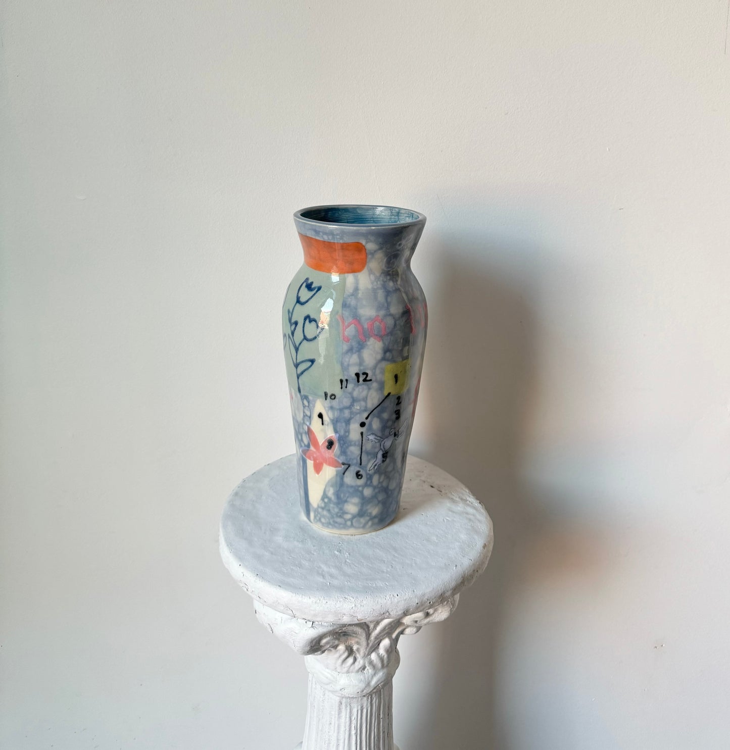 No time for bullshit Vase