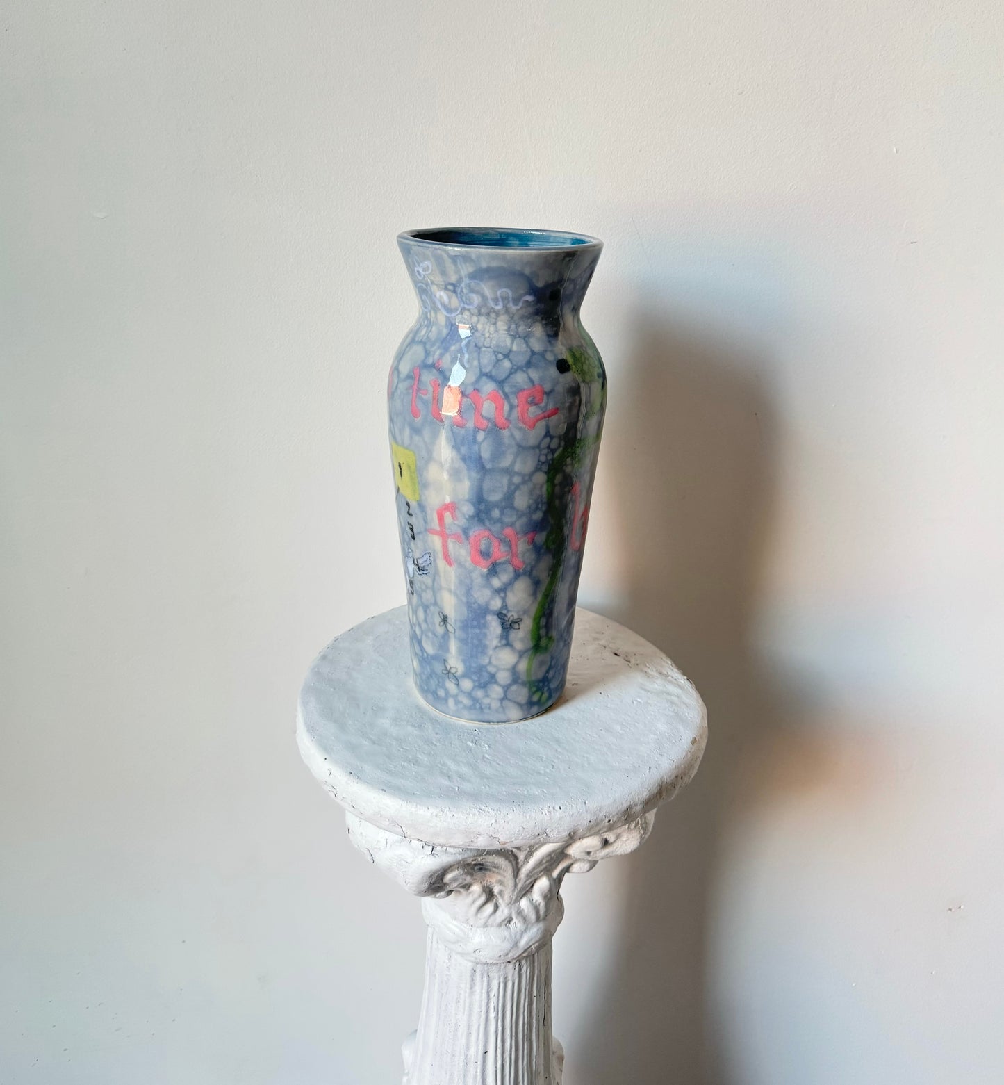 No time for bullshit Vase