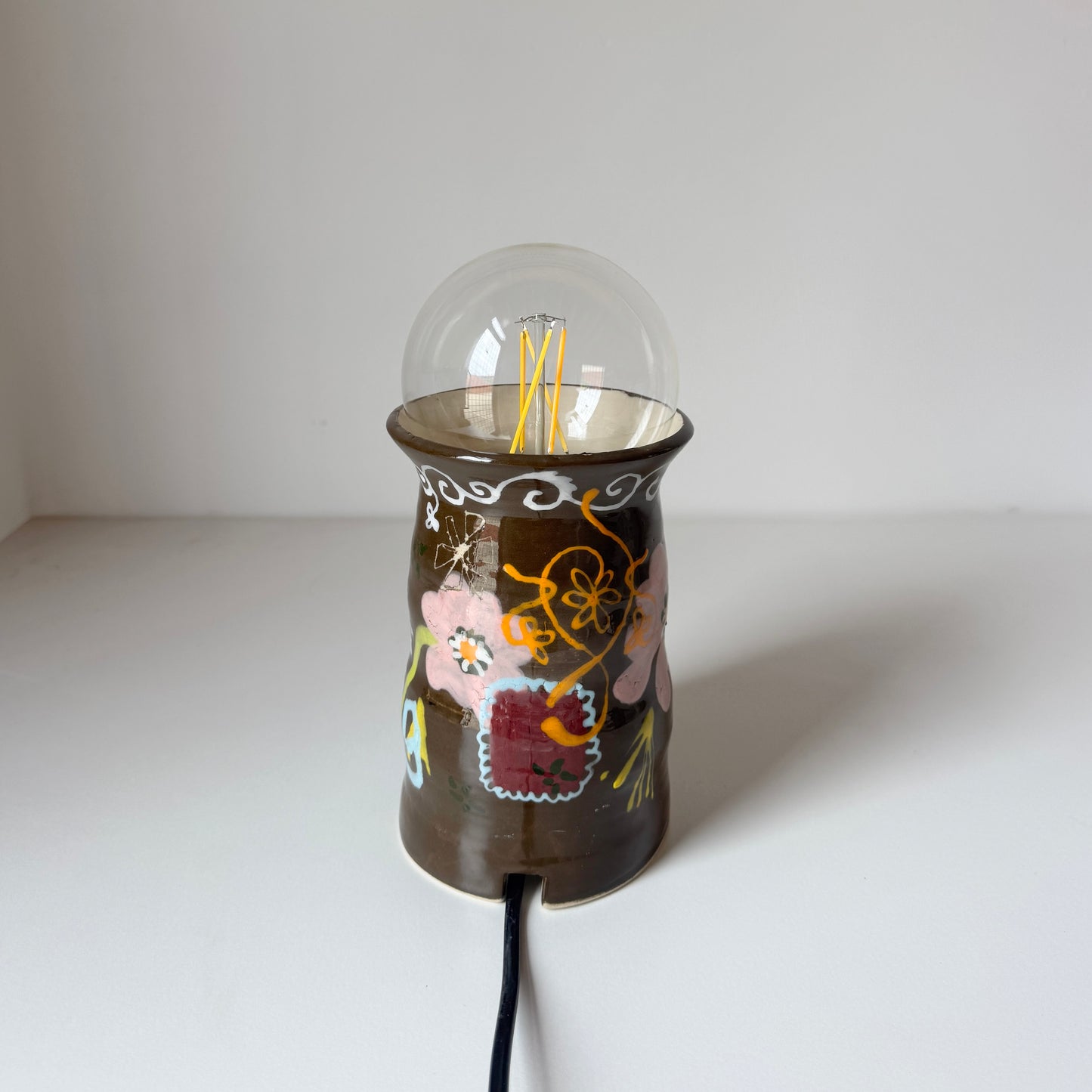 Soft heart strong soul lamp