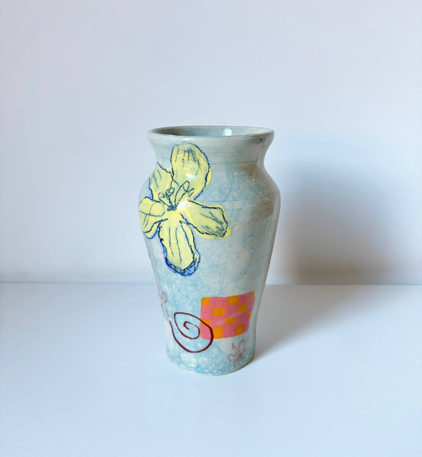 Hibiscus vase