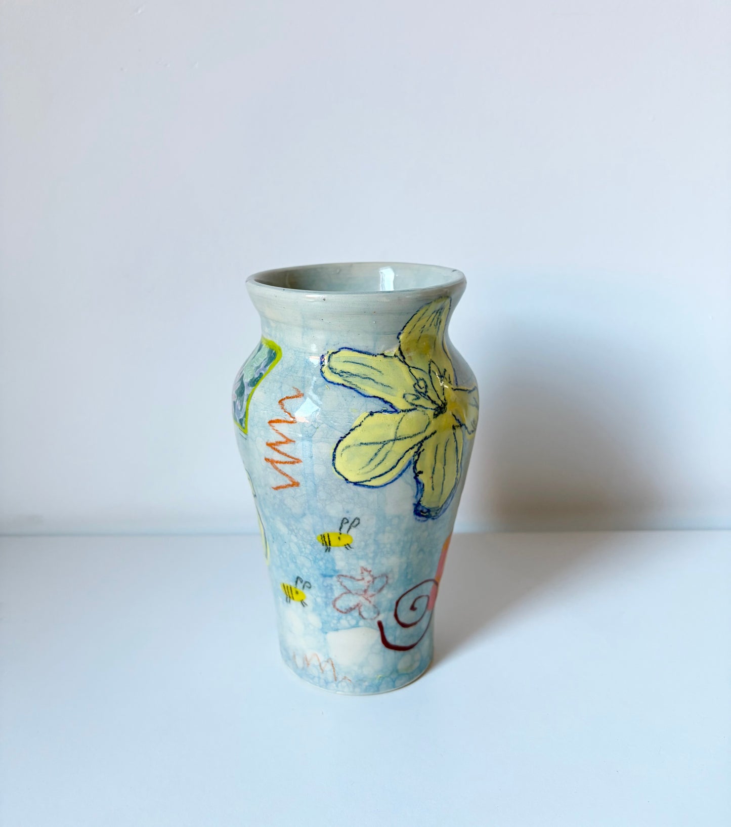 Hibiscus vase