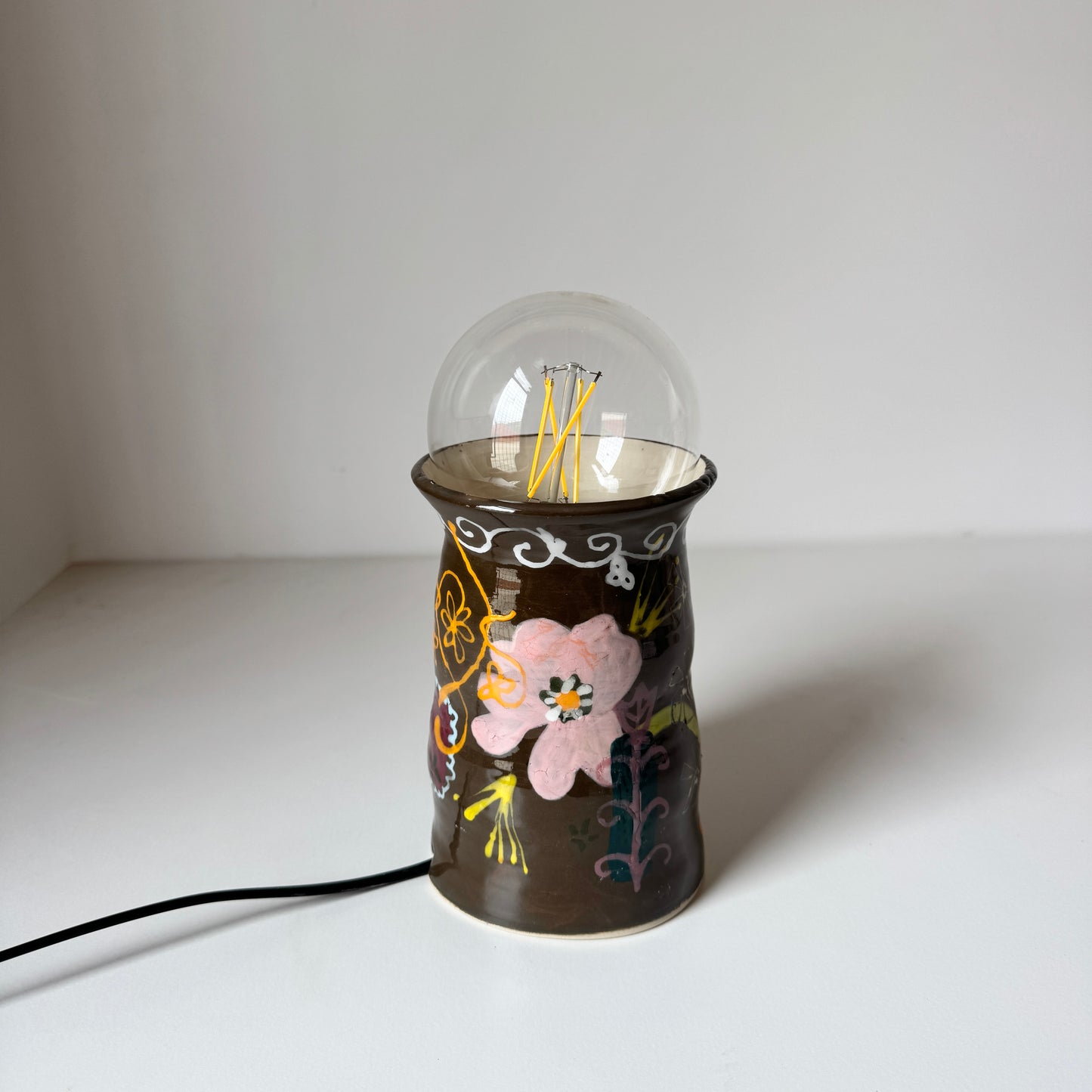 Soft heart strong soul lamp