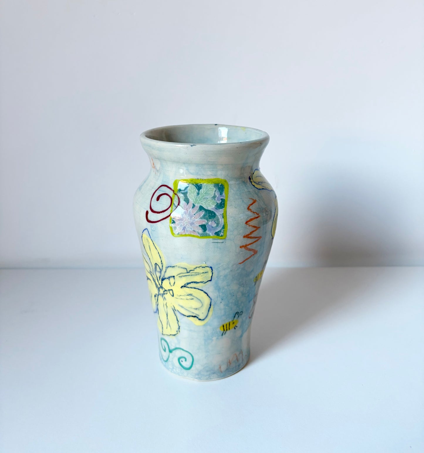 Hibiscus vase